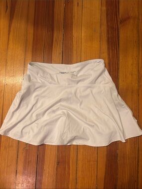 Old Navy White Skater Tennis Skirt